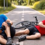 wypadek rowerzystów